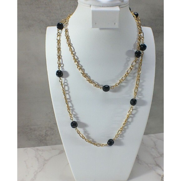 Lot of 5 Necklace Pendant Beaded Locket Siver Tone Gold Tone Tassel Sisters Flag - Picture 2 of 7